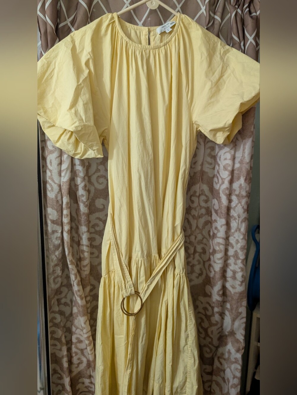 Butter Yellow Eudon Choi Dress